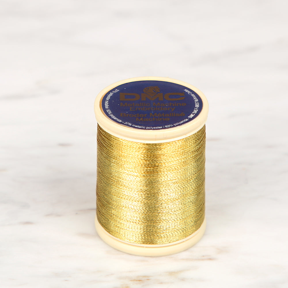 Dmc Display Reel Machine Embroidery Thread Gold - M3852
