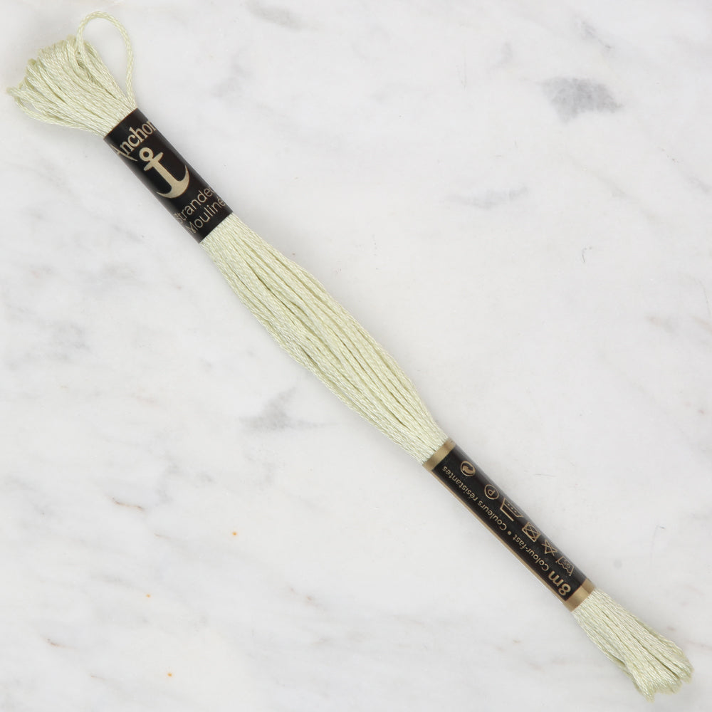 Anchor Stranded Mouline Embroidery Thread, 8m, Cream - 0259