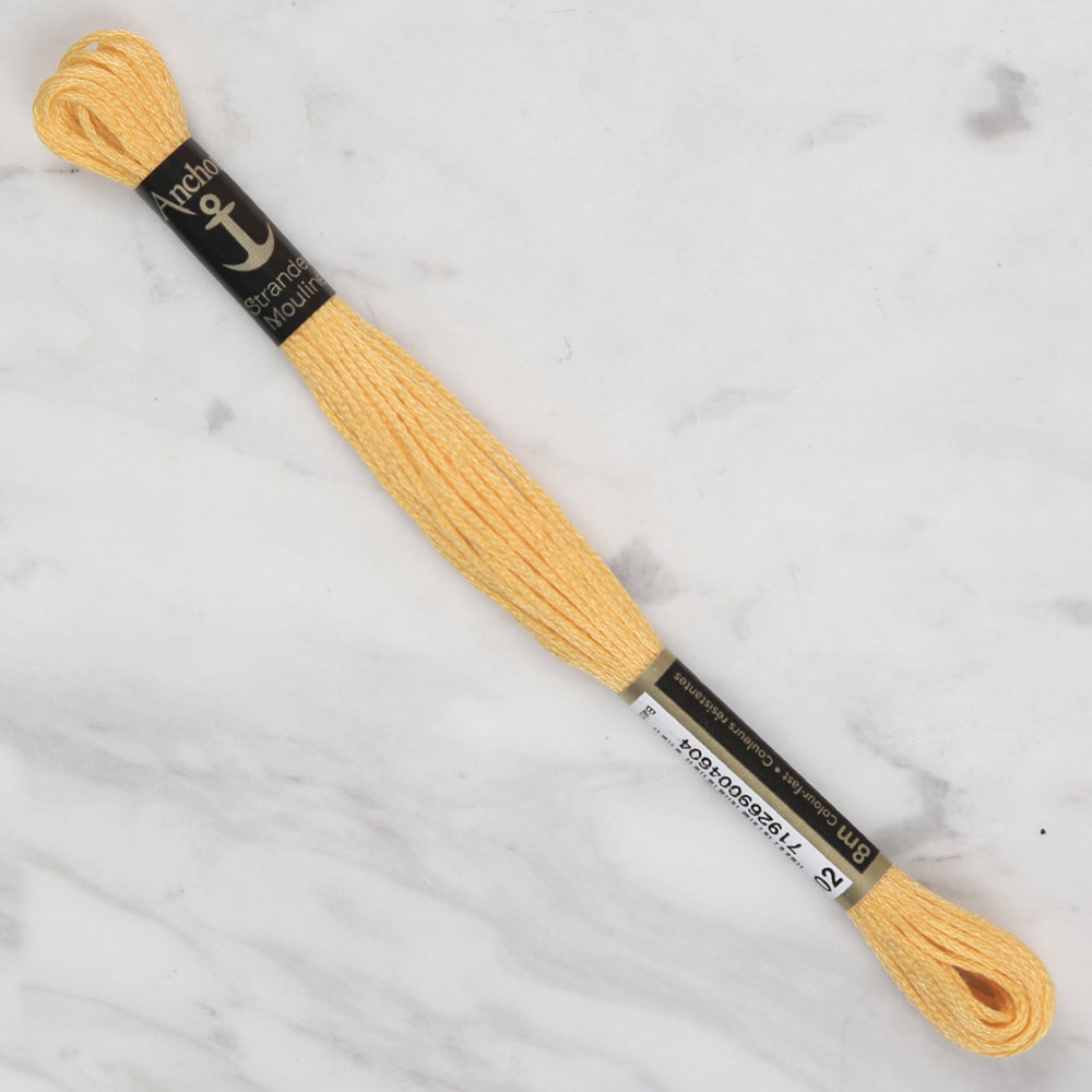 Anchor Stranded Mouline Embroidery Thread, 8m, Orange - 0302
