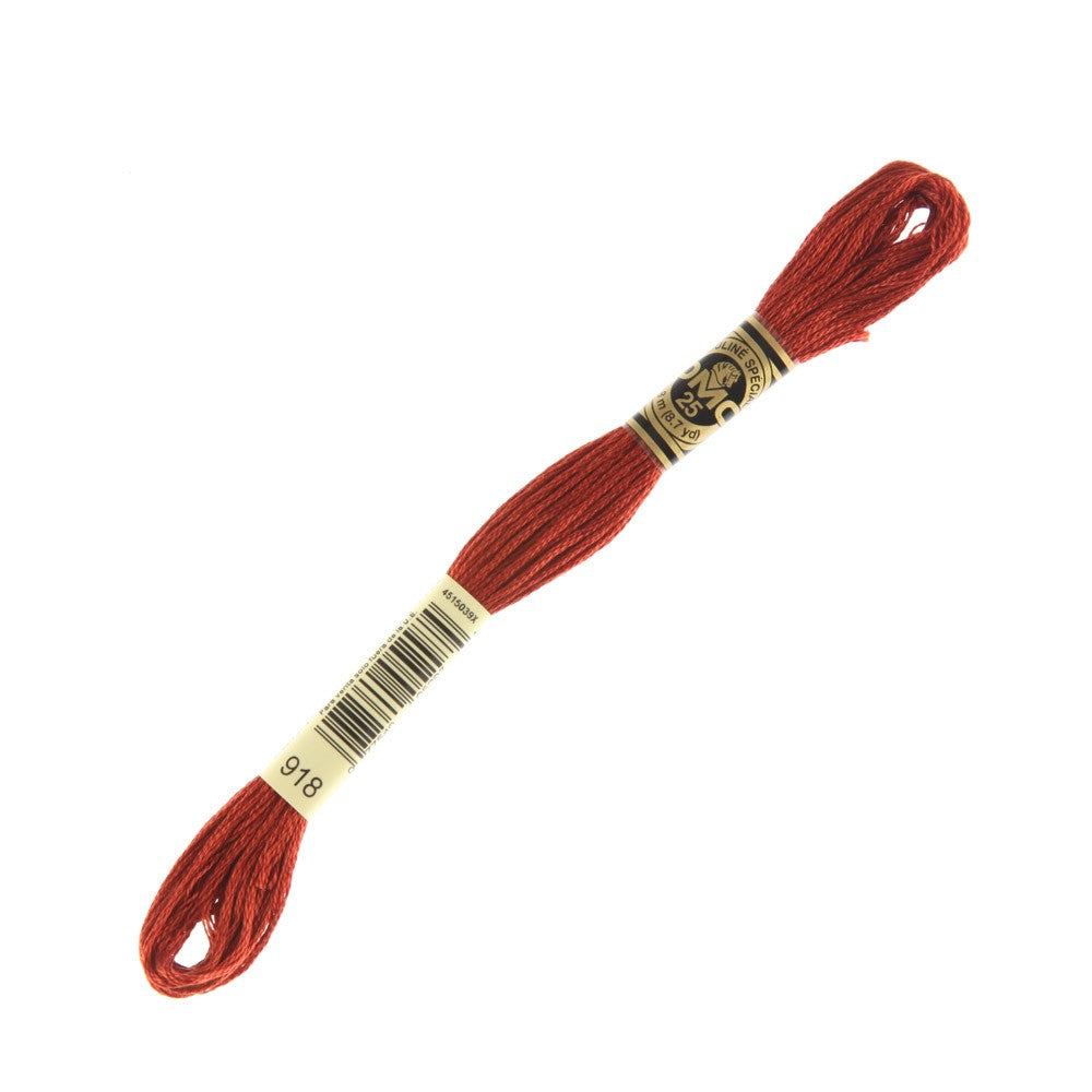 DMC Mouline Special 8 m Embroidery Thread - 918