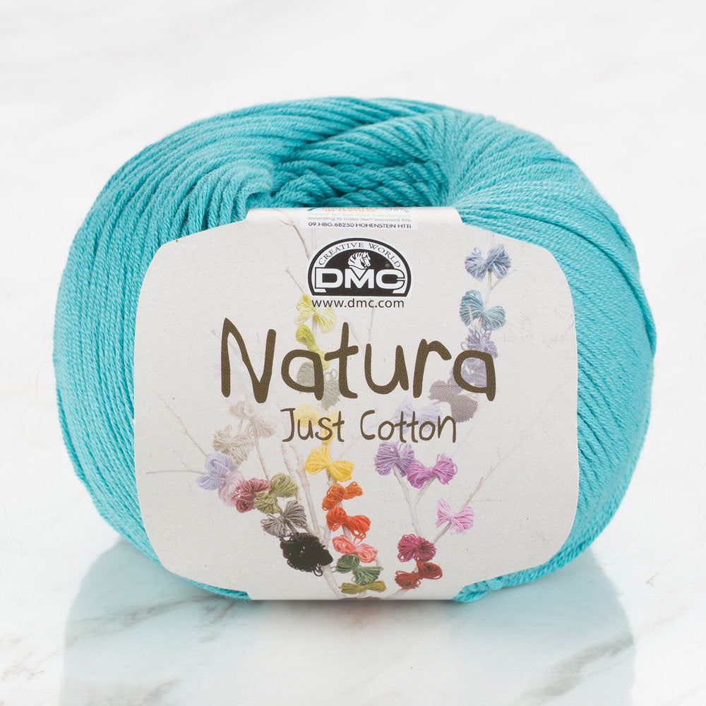 DMC Natura Just Cotton Knitting Yarn, Blue - N49