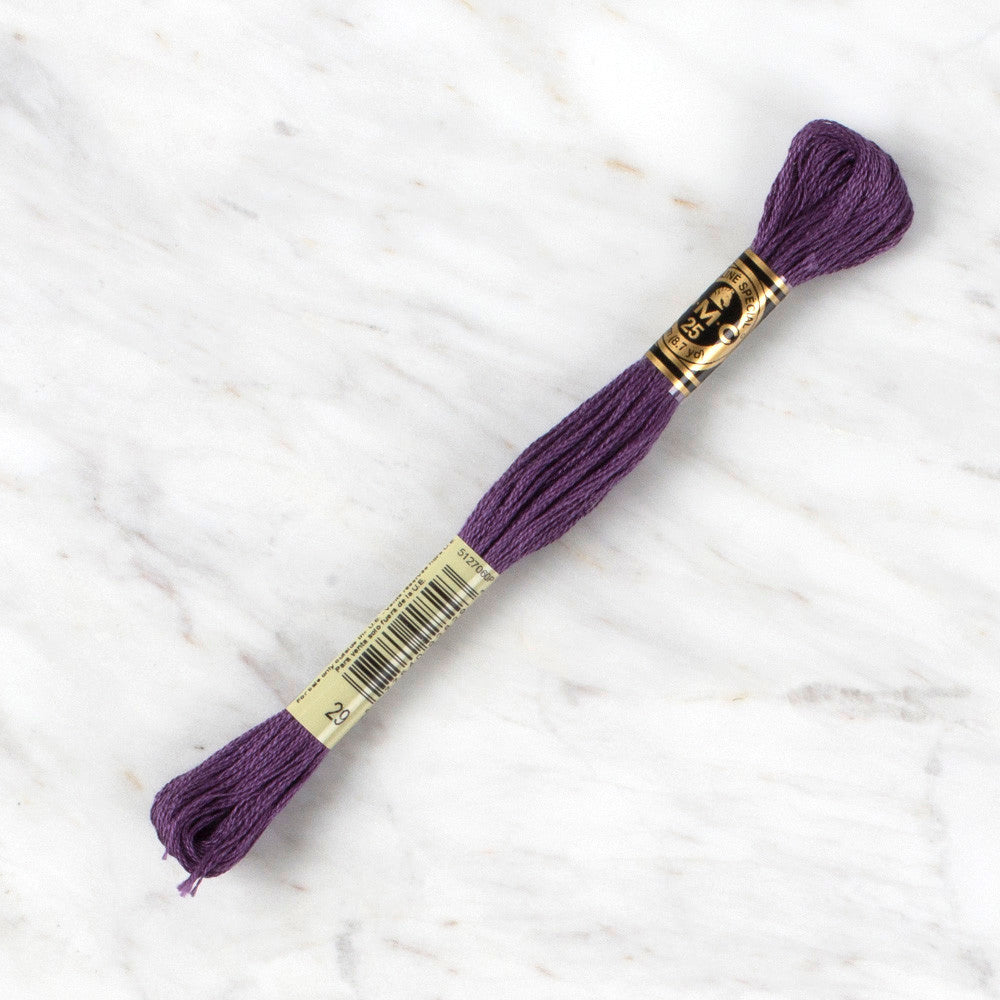 DMC Mouline Special 8 m Embroidery Thread, Purple, 29