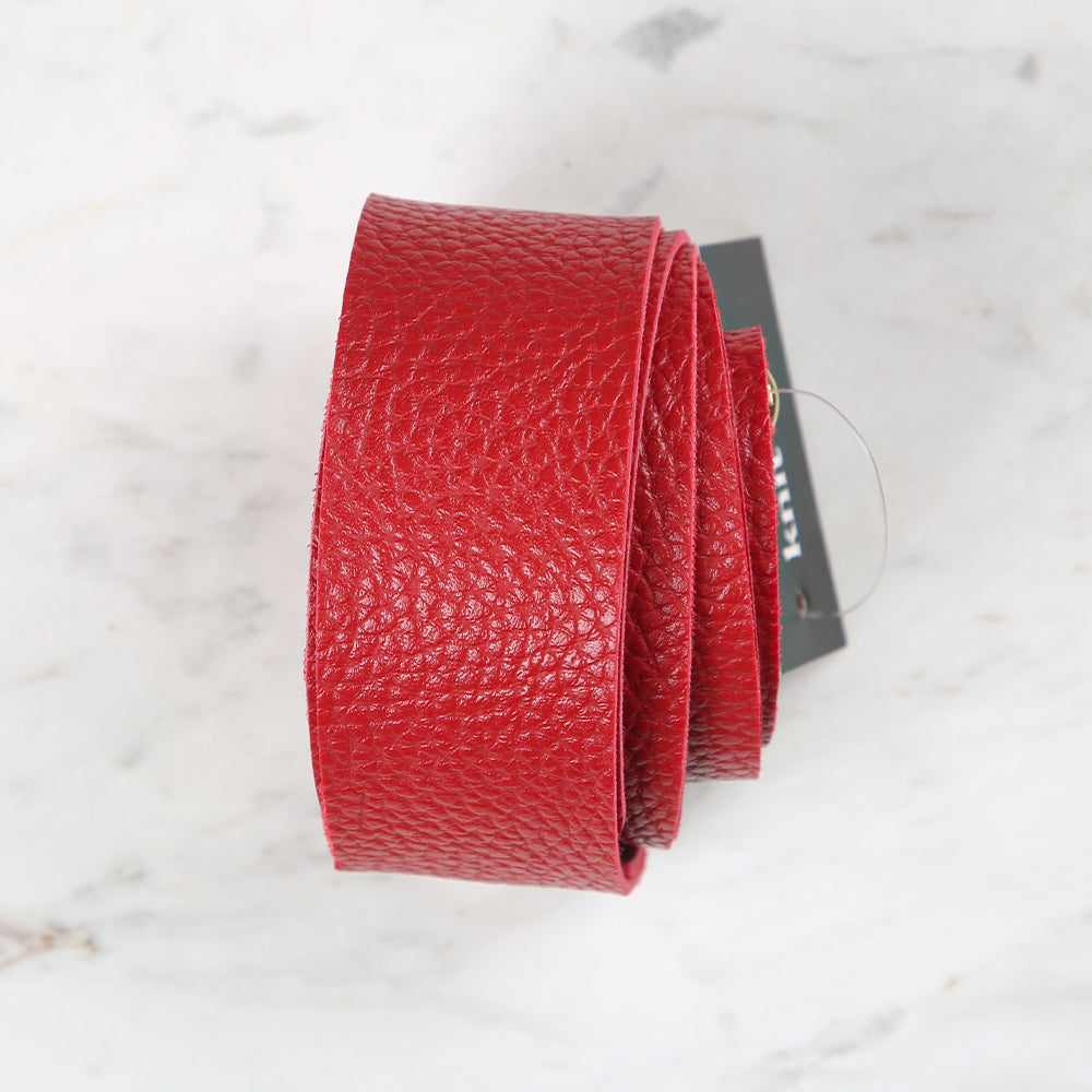 Knitme Belt Buckle Bag Hanger 125x4 cm Red BA-0005