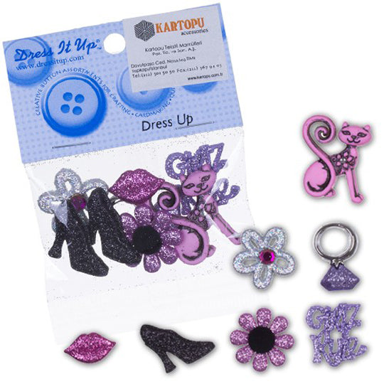 Dress It Up Creative Button Assortment, Dress up - 4244