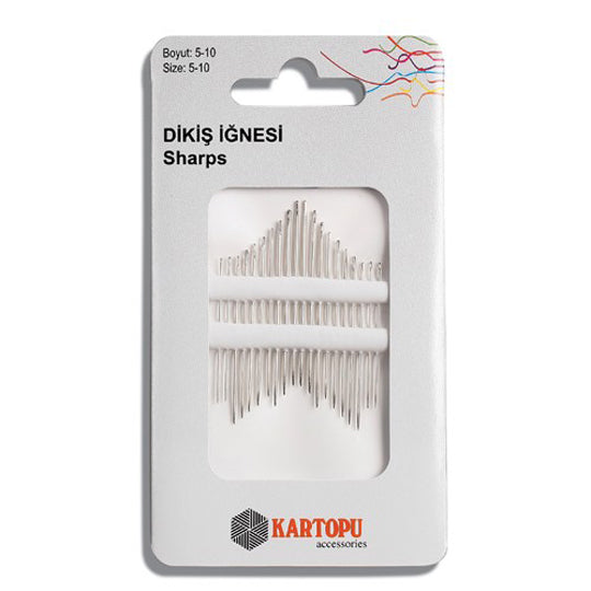 Kartopu 20-Piece Sharps Hand Needles - K002.1.0001