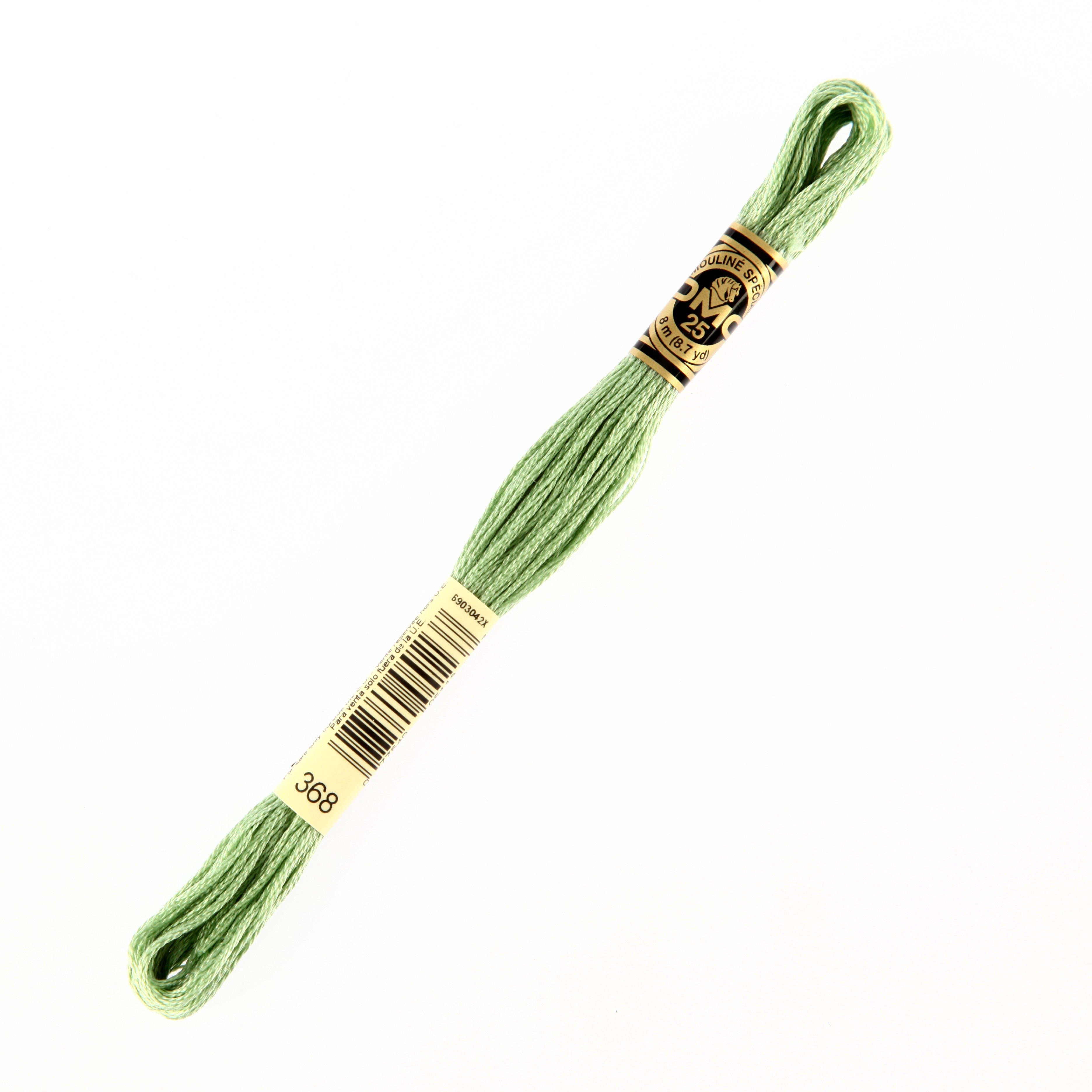 DMC Mouline Special 8 m Embroidery Thread, Green - 368