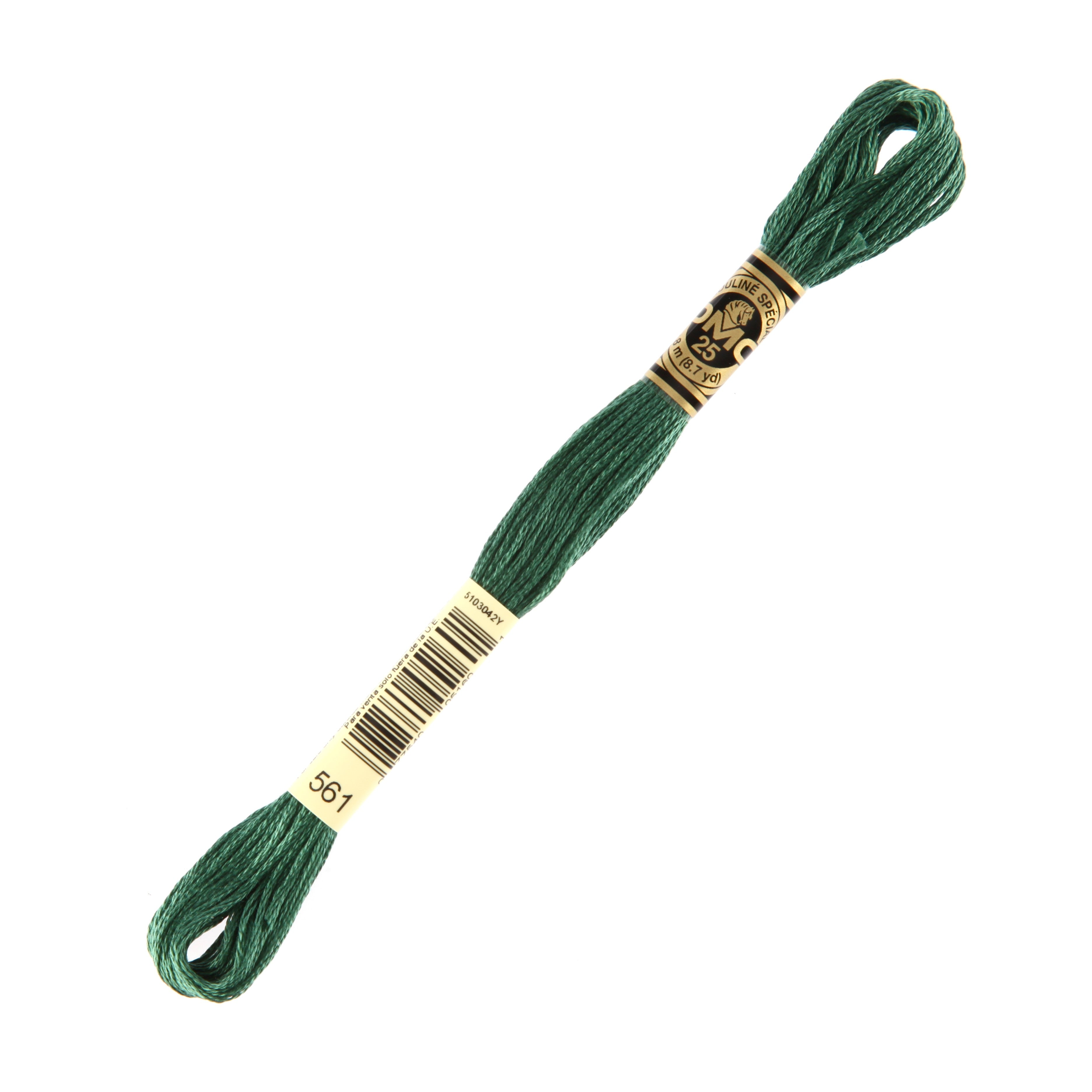 DMC Mouline Special 8 m Embroidery Thread, Blue - 561