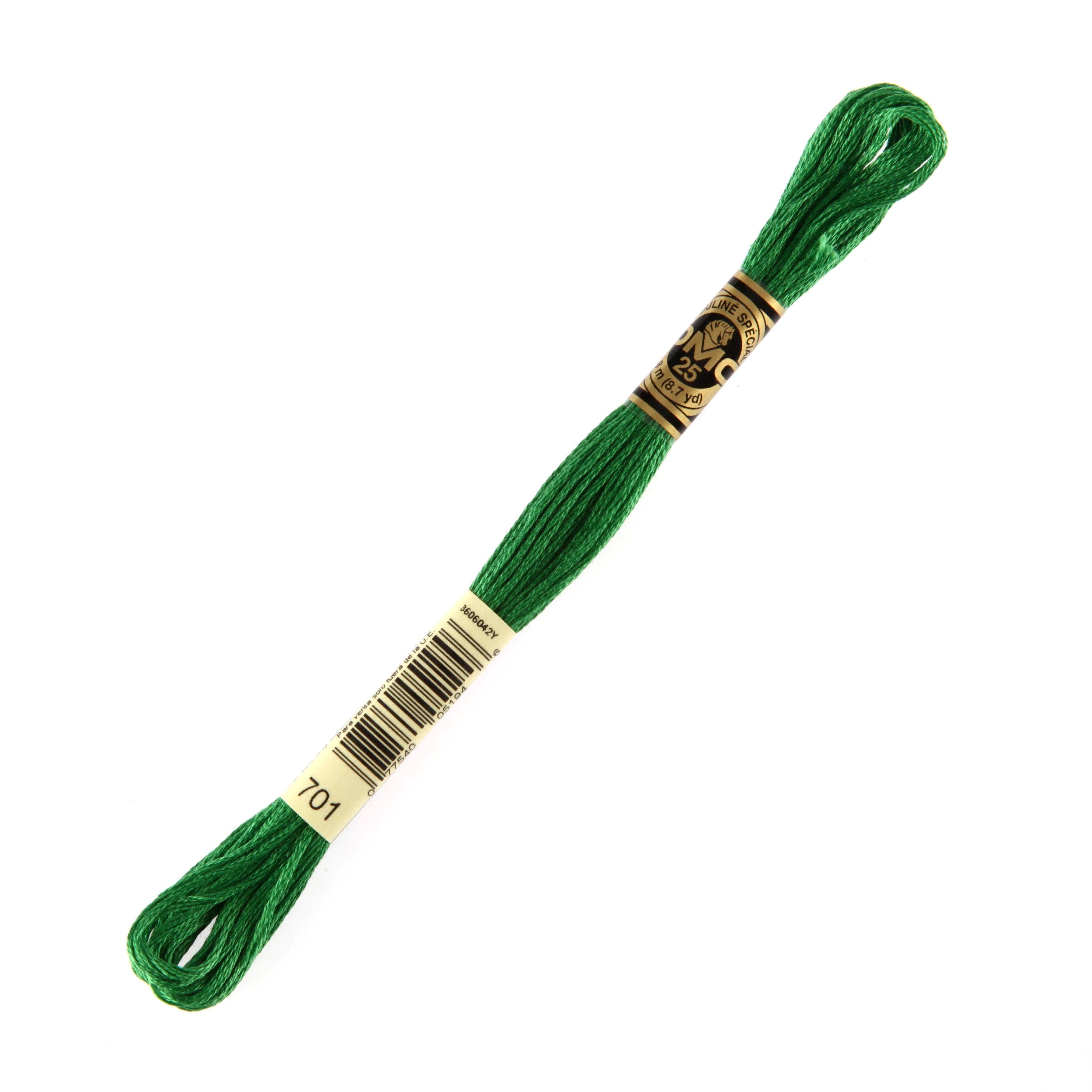 DMC Mouline Special 8 m Embroidery Thread, Green - 701