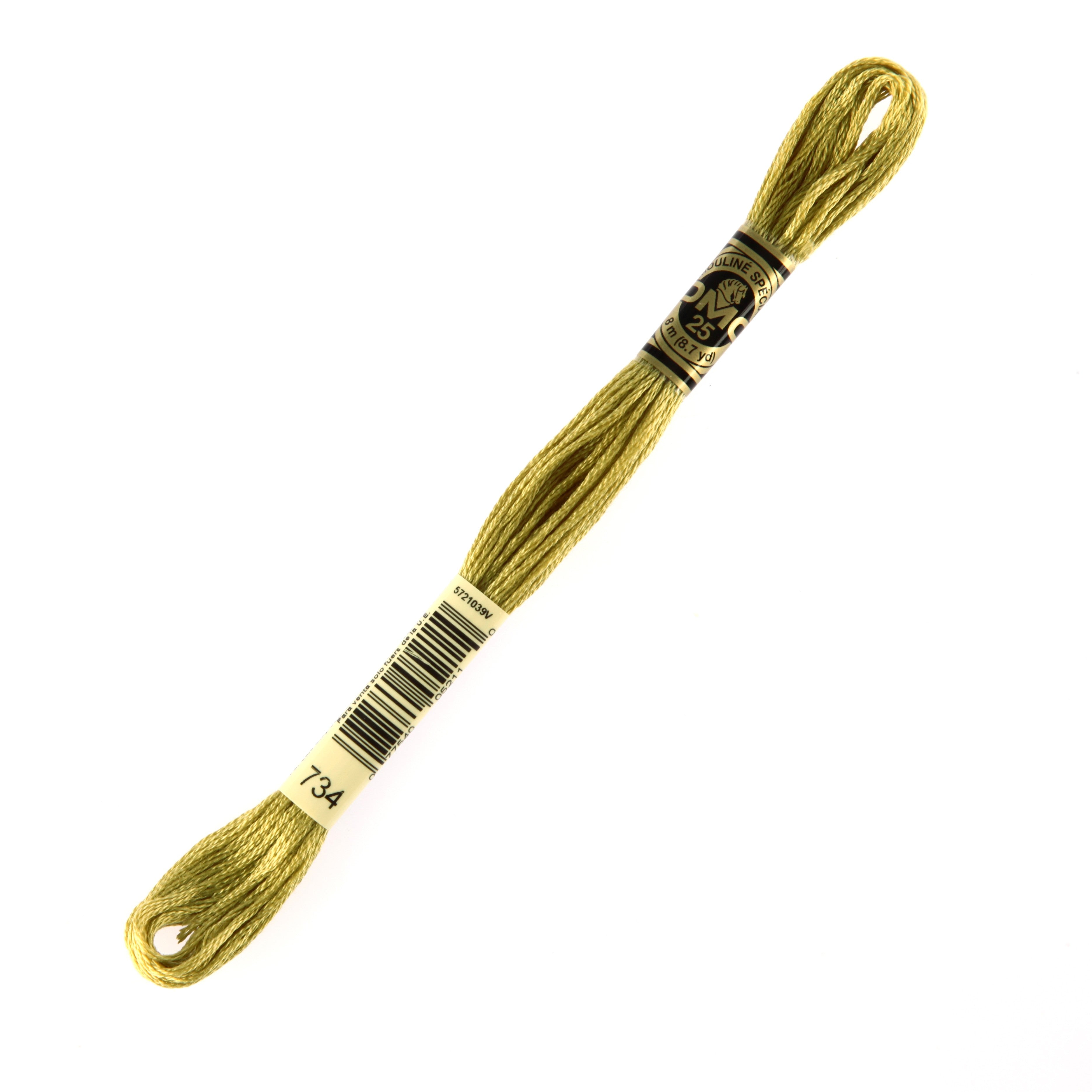 DMC Mouline Special 8 m Embroidery Thread, Green - 734