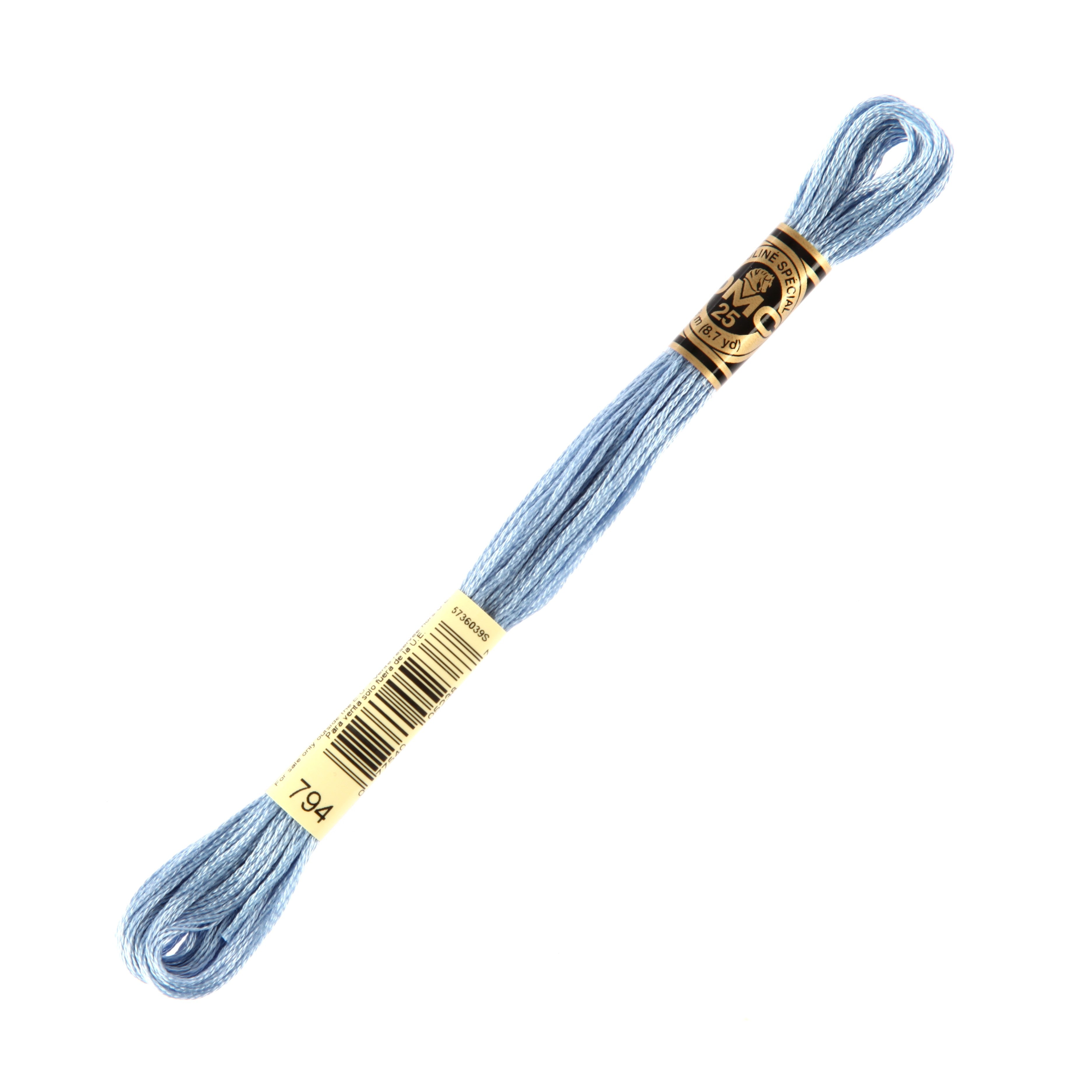 DMC Mouline Special 8 m Embroidery Thread, Blue - 794