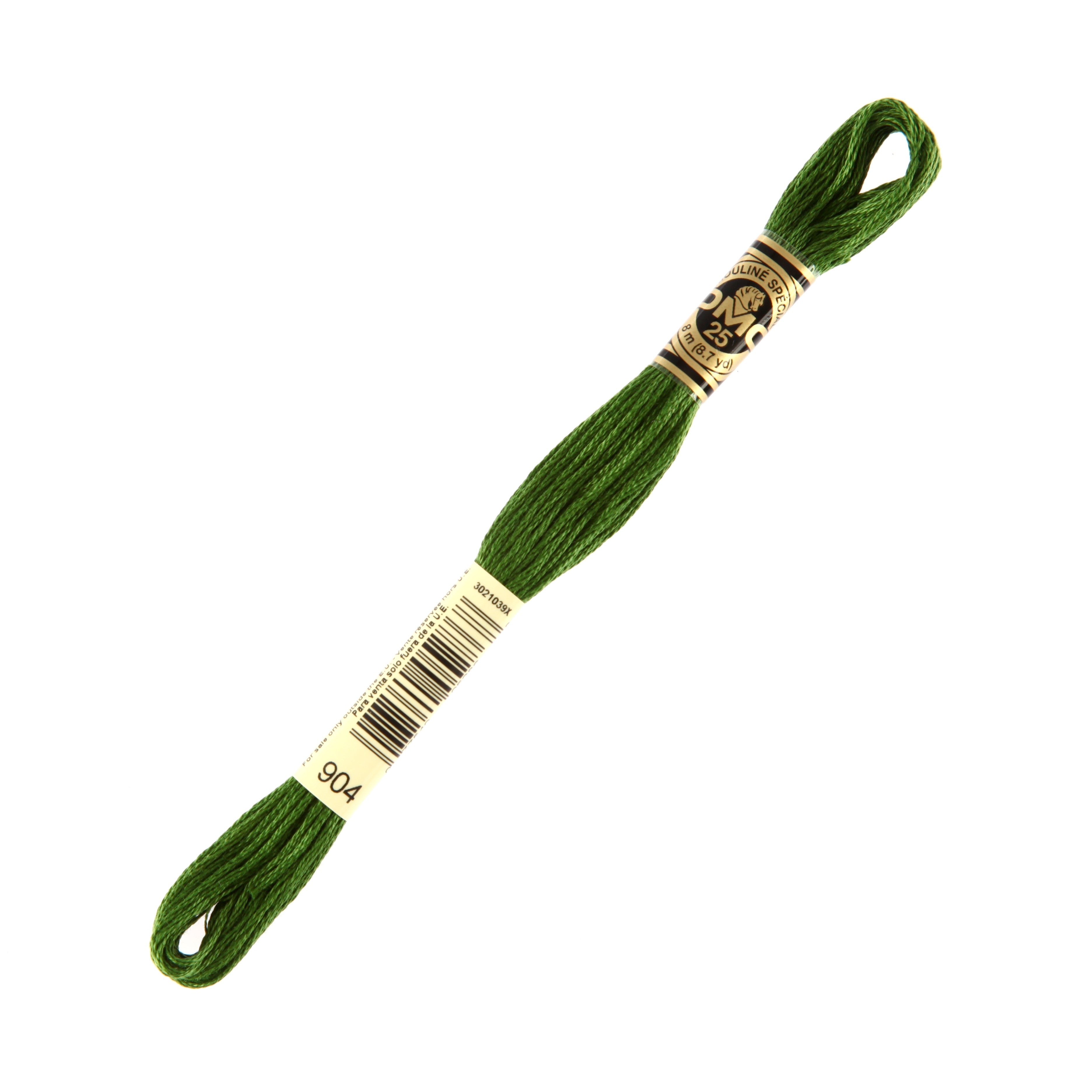 DMC Mouline Special 8 m Embroidery Thread, Green - 904