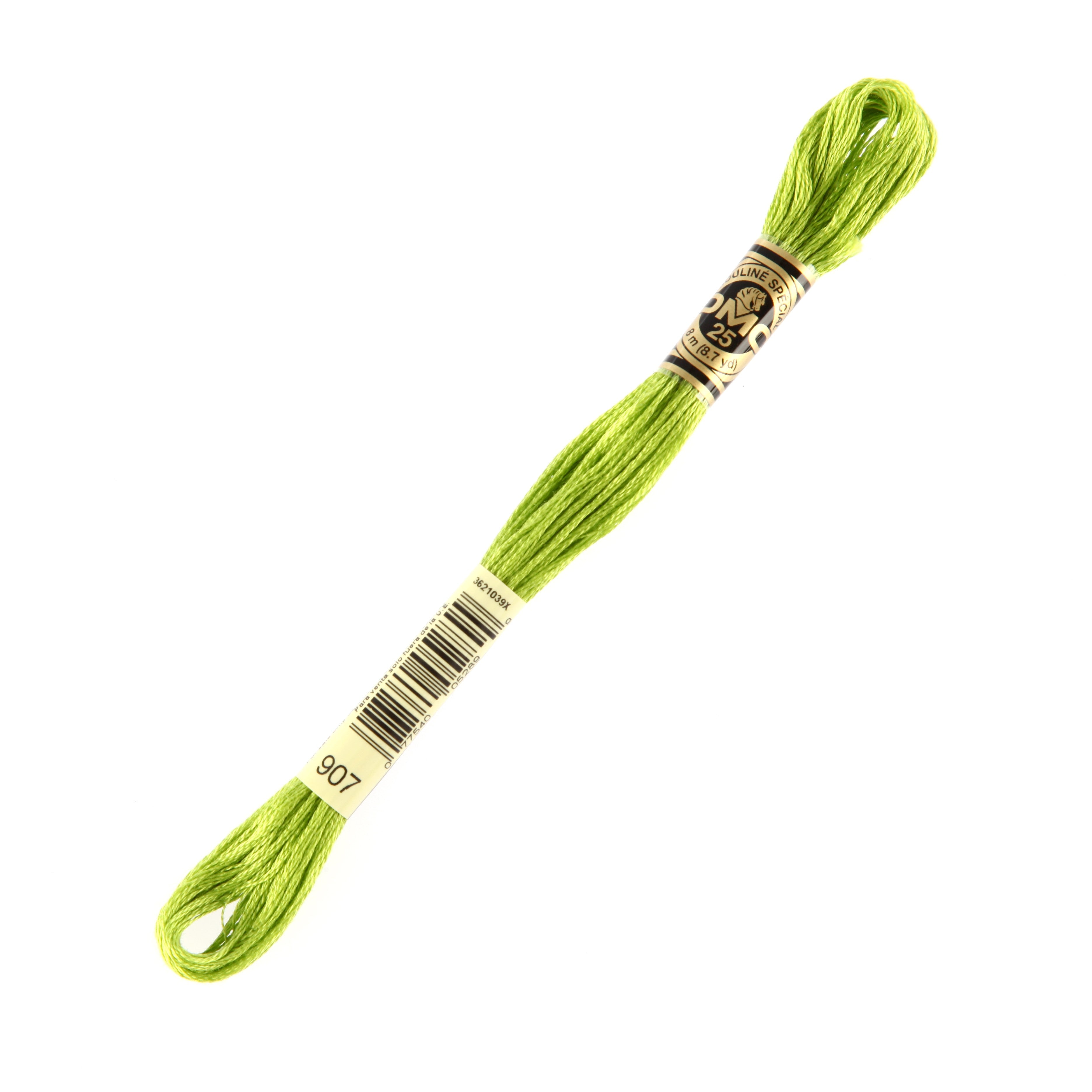 DMC Mouline Special 8 m Embroidery Thread, Green - 907
