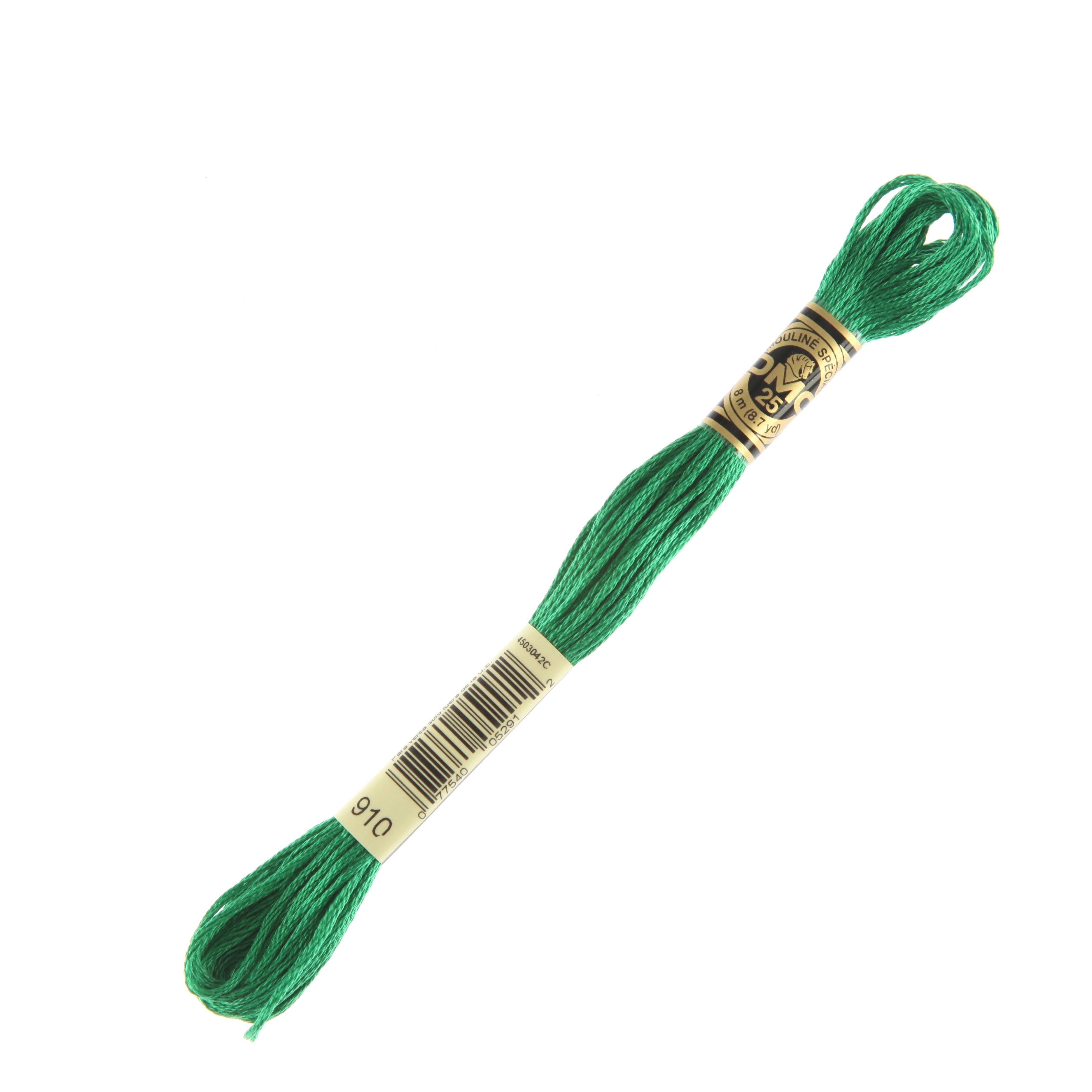 DMC Mouline Special 8 m Embroidery Thread, Green - 910