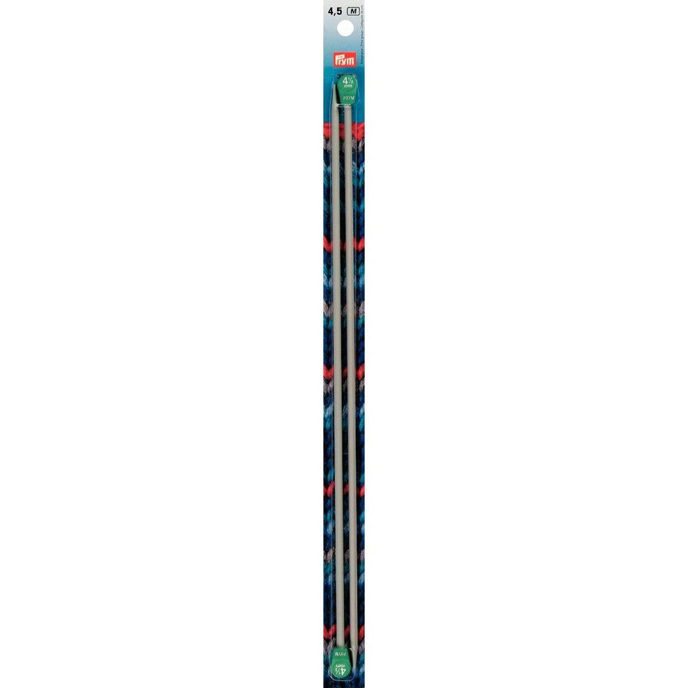 PRYM 4.5 mm 35 cm Aluminium Knitting Needles - 191466