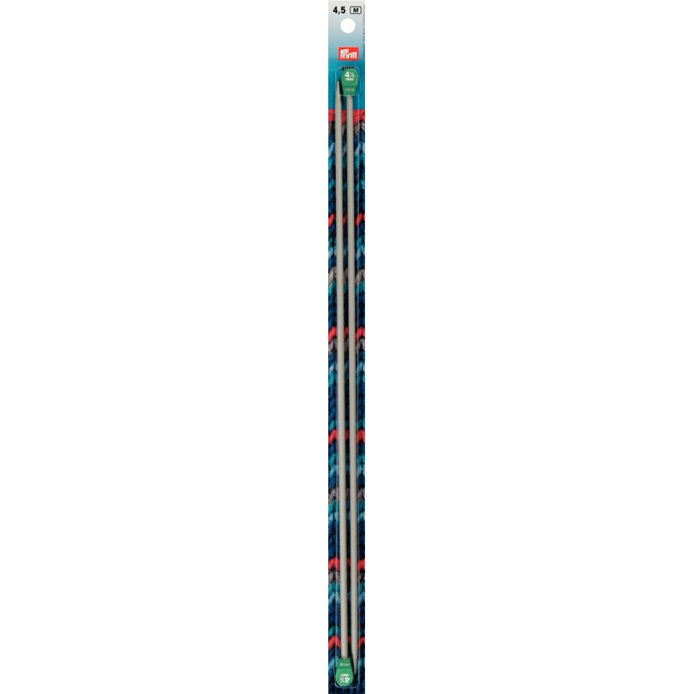 PRYM 4.5 mm 40 cm Aluminium Knitting Needles - 191477