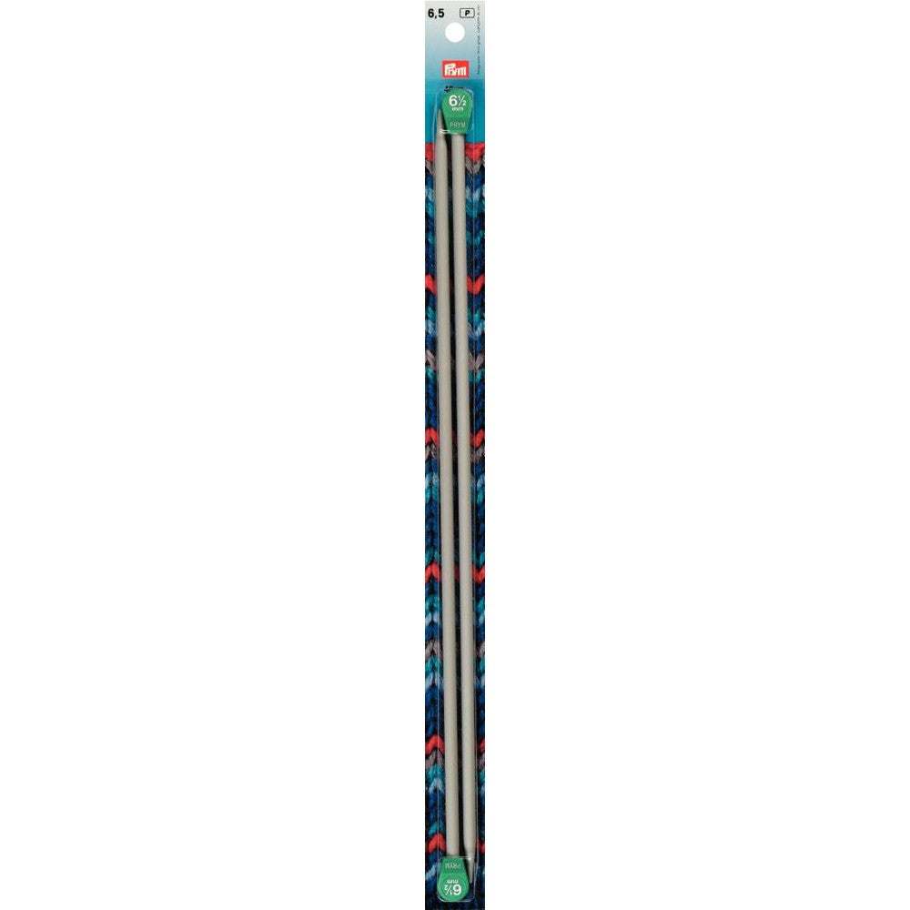 PRYM 6.5 mm 40 cm Aluminium Knitting Needles - 191482