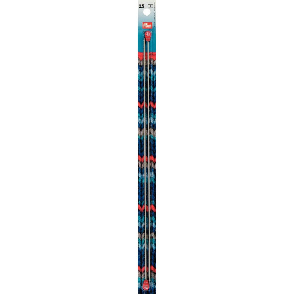 PRYM Quick Knit 2.5 mm 35 cm Knitting Needles with Knob - 191518