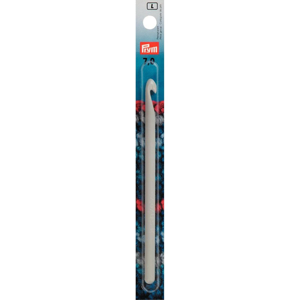 PRYM 7 mm 14 cm Plastic Crochet Hook For Wool - 218500