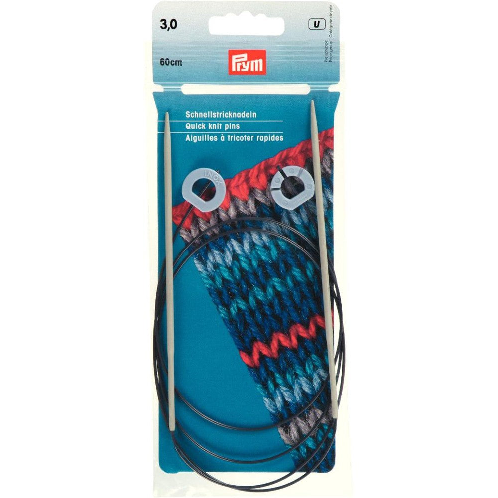 PRYM 3 mm 60 cm Flexible Circular Knitting Needle - 218916