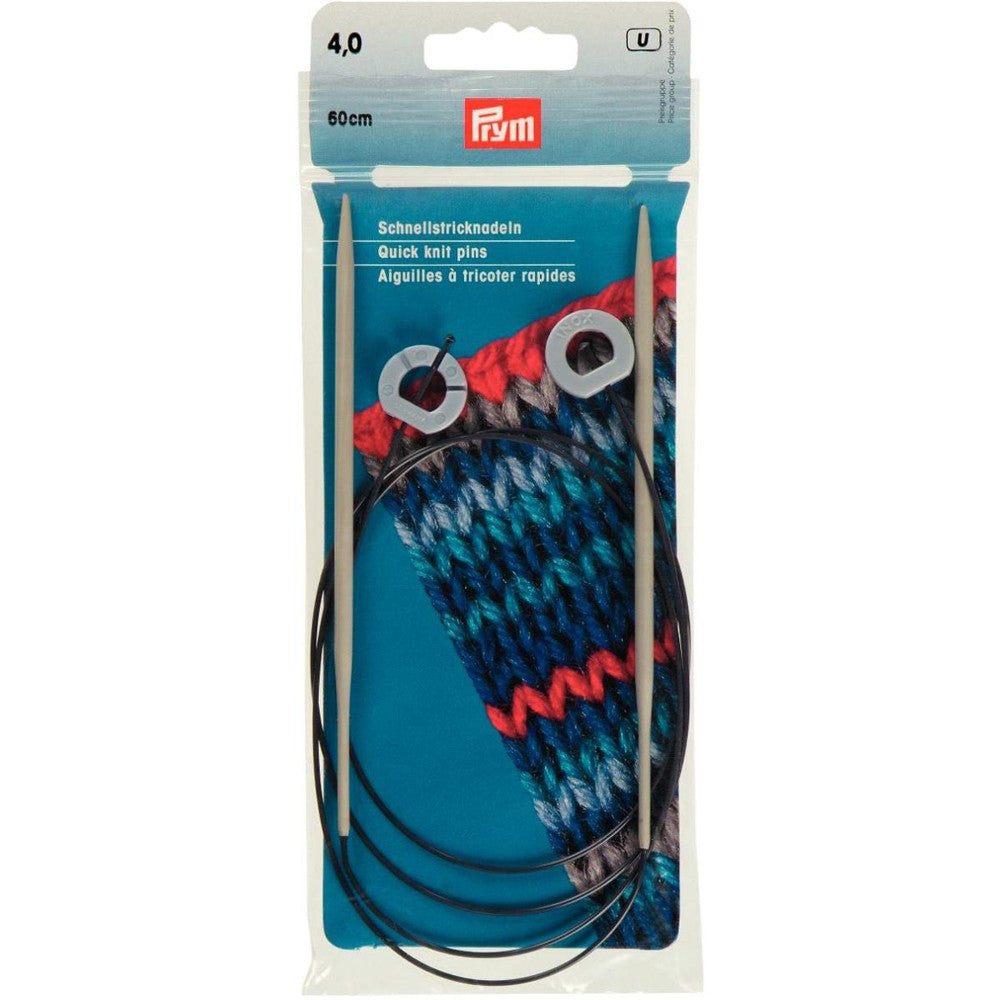 PRYM 4 mm 60 cm Flexible Circular Knitting Needle -218918