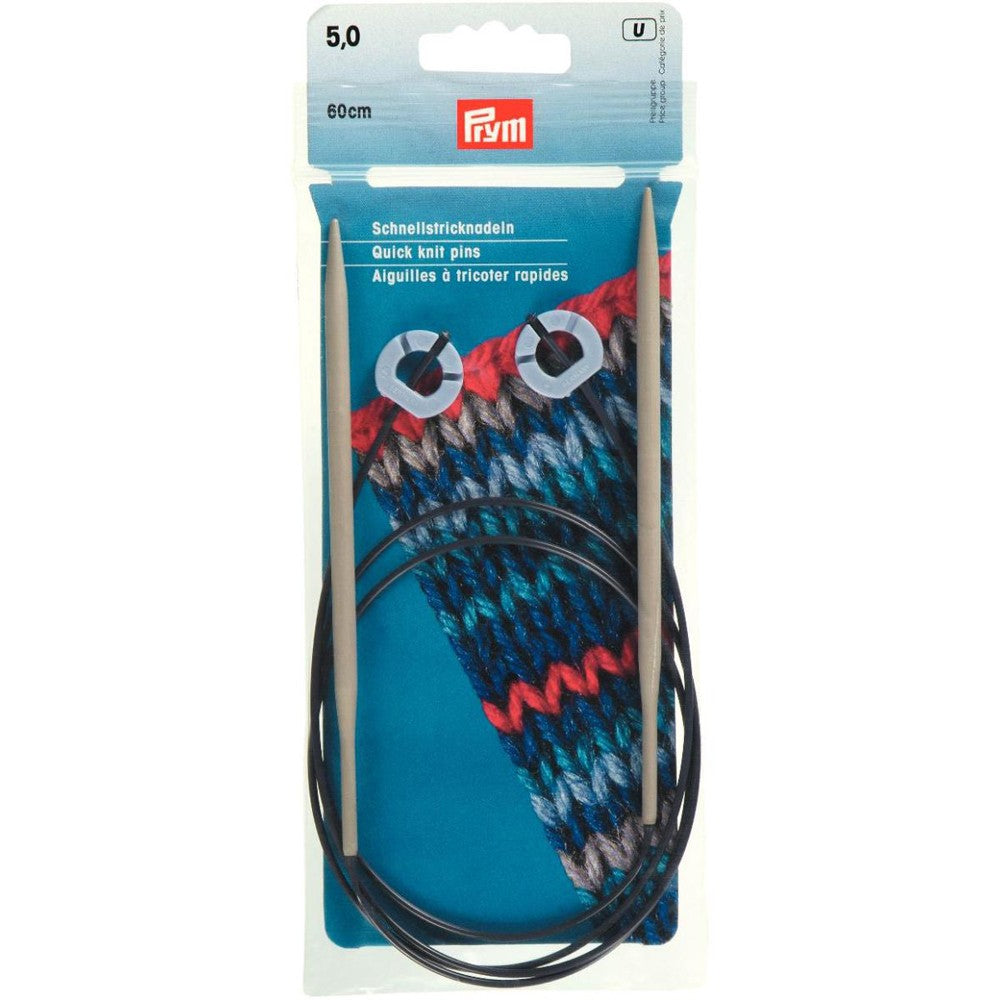 PRYM 5 mm 60 cm Flexible Circular Knitting Needle - 218920