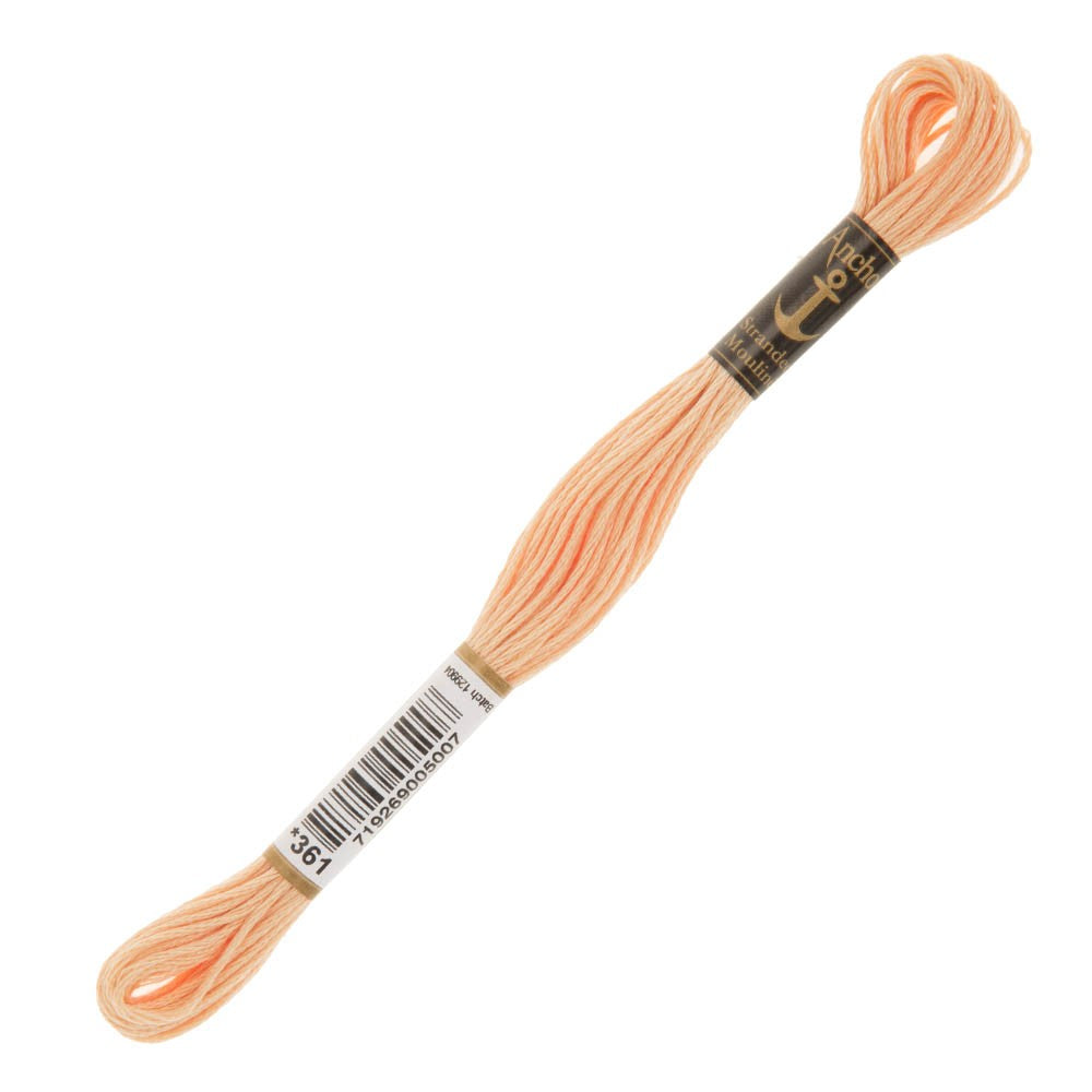 361: Anchor Stranded Mouline Cotton Skein - 8m 361: Anchor Stranded Mouline Cotton Skein - 8m