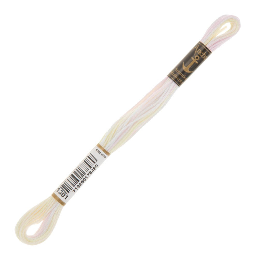 Anchor Stranded Mouline Embroidery Thread, 8m, Variegated - 1301