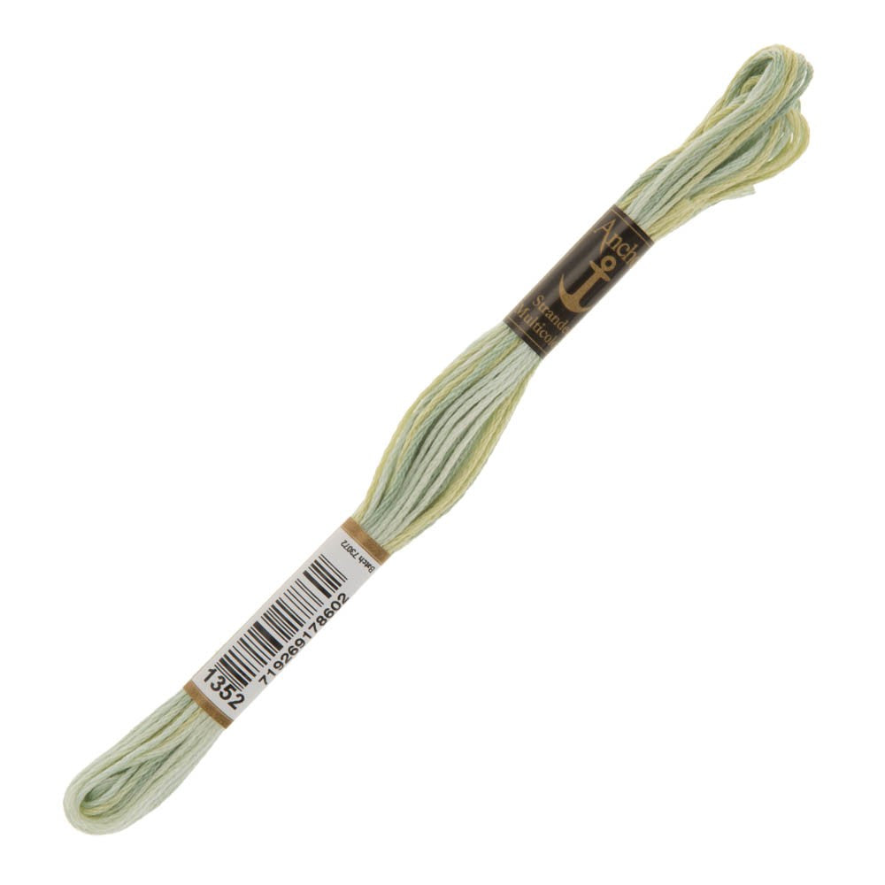 Anchor Stranded Mouline Embroidery Thread, 8m, Variegated - 1352