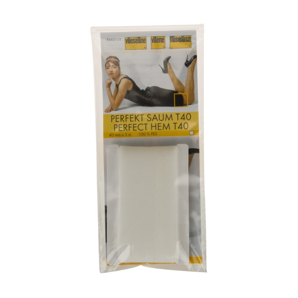 Vliseline 40mm 3m Perfect Hem, White - T40