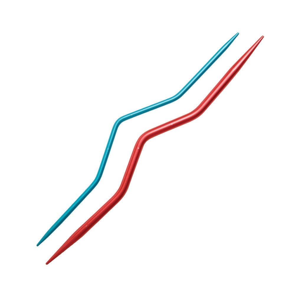 KnitPro 2.5mm and 4mm Aluminium Cable Needles - 45501