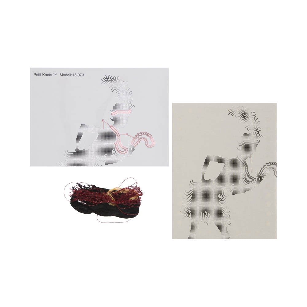 Duftin Petit Knots Josephine Stamped Embroidery Kit- 13073-AA0361