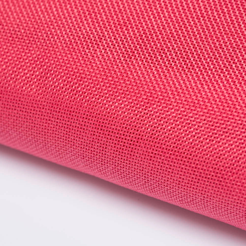 La Mia 100 cm x 1 m Jute Fabric, Garnet - J41