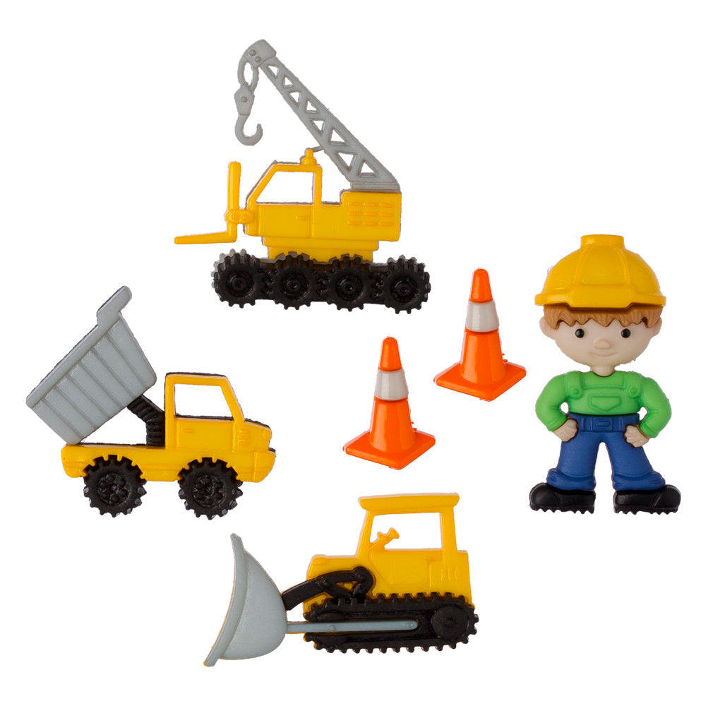 Dress It Up Creative Button Assortment, Work Zone - 8305