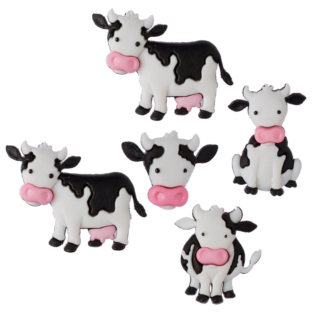 Dress It Up Creative Button Assortment, Mooove it - 8977