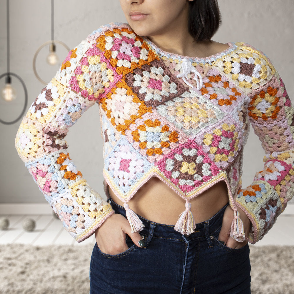 La Mia Pastel 100% Cotton Yarn, Light Yellow - L182