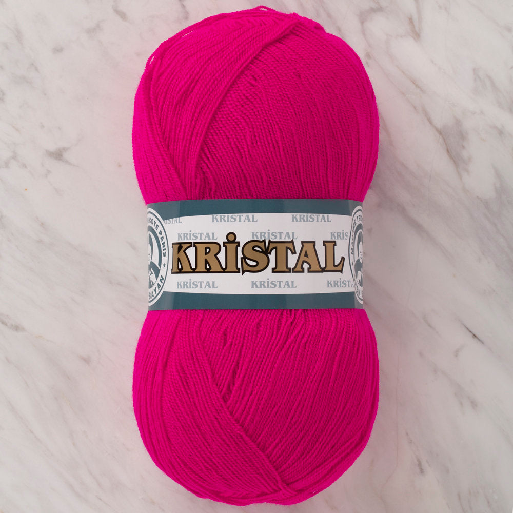 Madame Tricote Paris Kristal Yarn, Fuchsia - 045