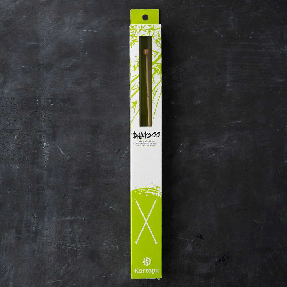 Kartopu Bamboo 33 cm 3.5 mm Bamboo Knitting Needles