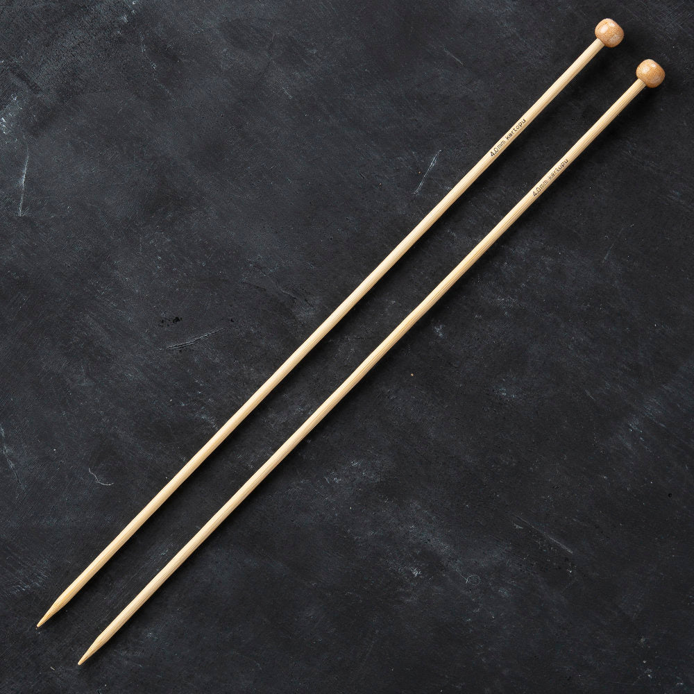 Kartopu Bamboo 33 cm 4 mm Bamboo Knitting Needles