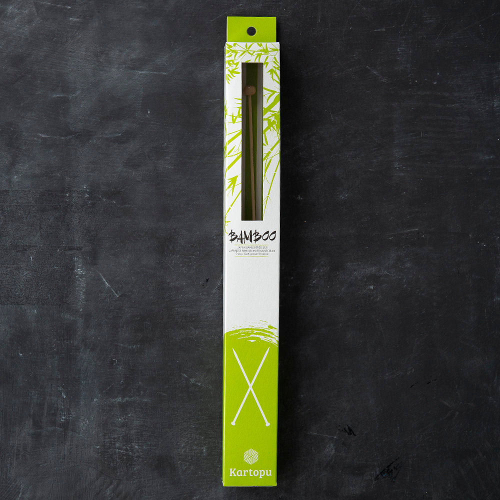 Kartopu Bamboo 33 cm 2.5 mm Bamboo Knitting Needles