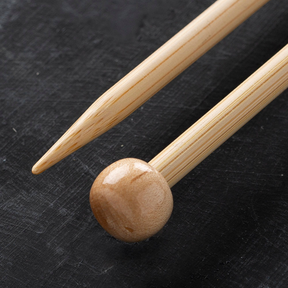 Kartopu Bamboo 33 cm 5 mm Bamboo Knitting Needles