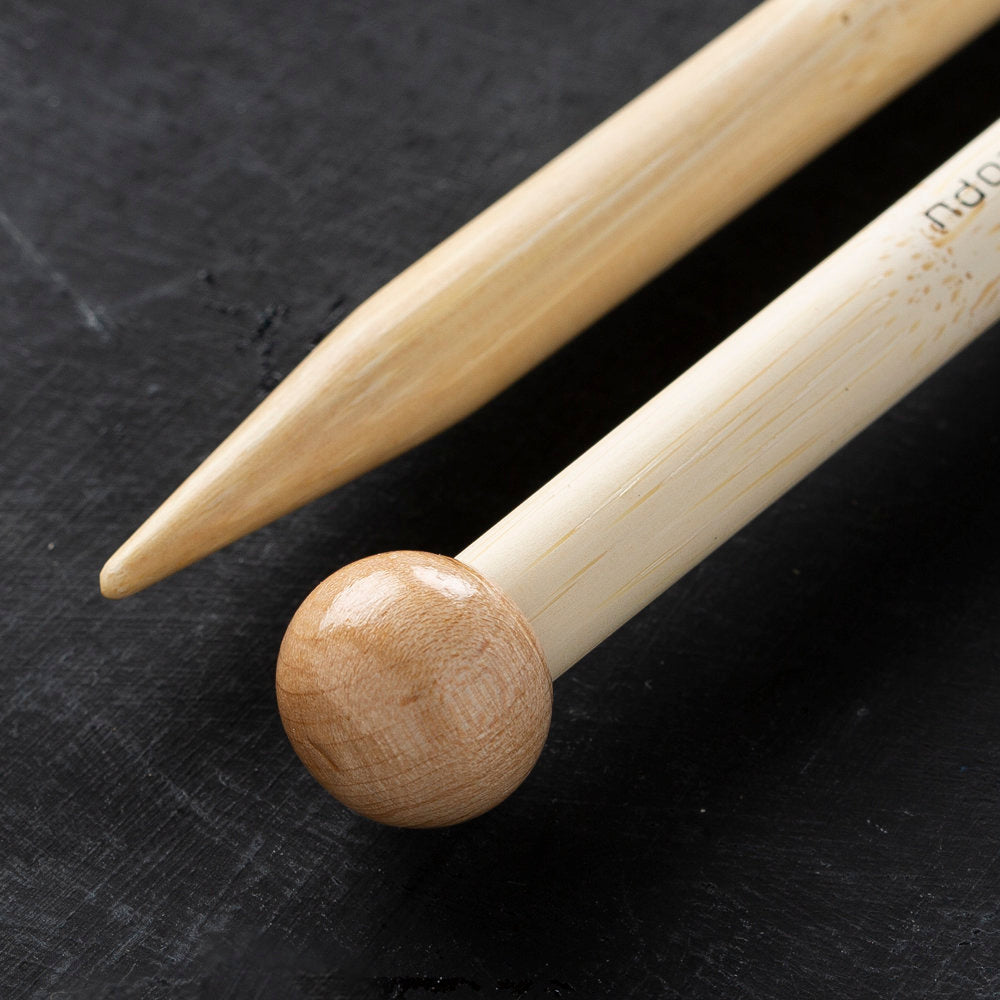Kartopu Bamboo 33 cm 9 mm Bamboo Knitting Needles