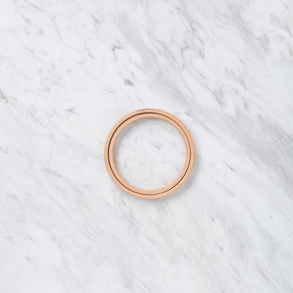 Nurge 8 mm Beech Wood Embroidery Hoop - No.1