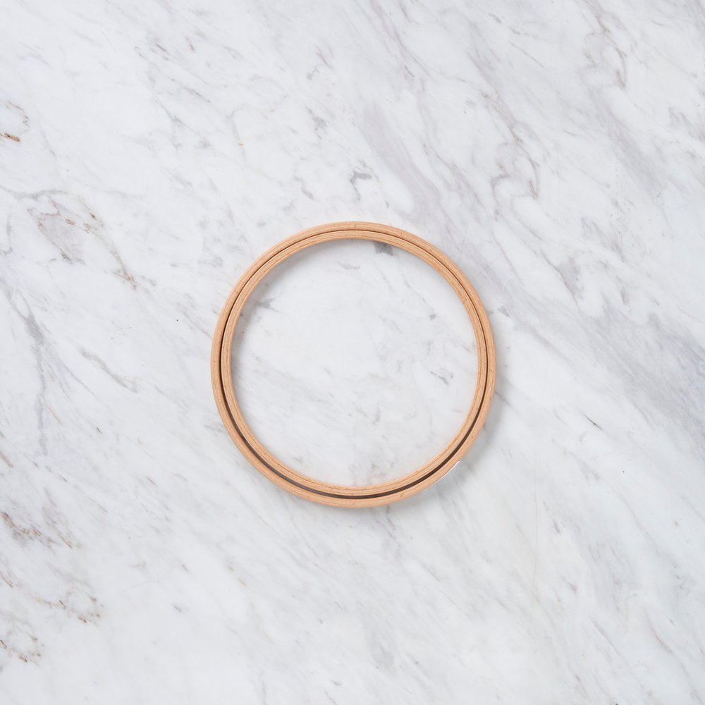 Nurge 8 mm Beech Wood Embroidery Hoop - No.3
