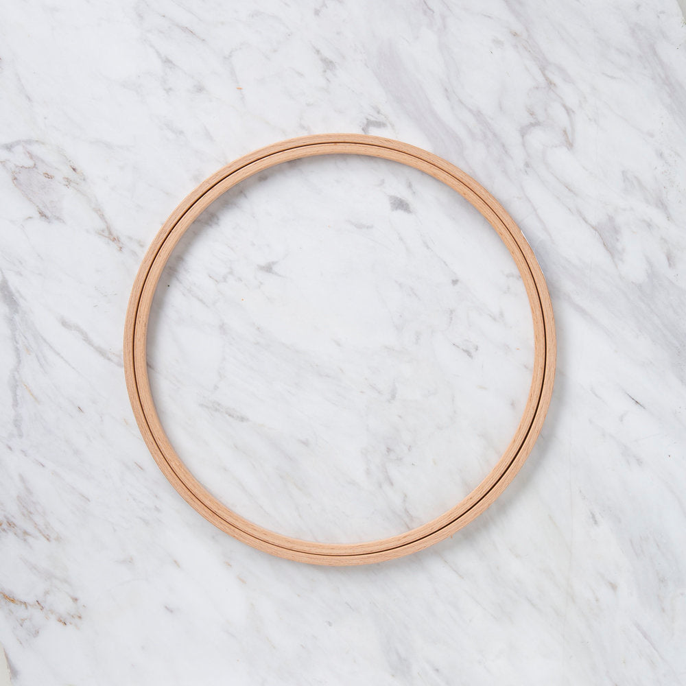 Nurge 8 mm Beech Wood Embroidery Hoop - No.5