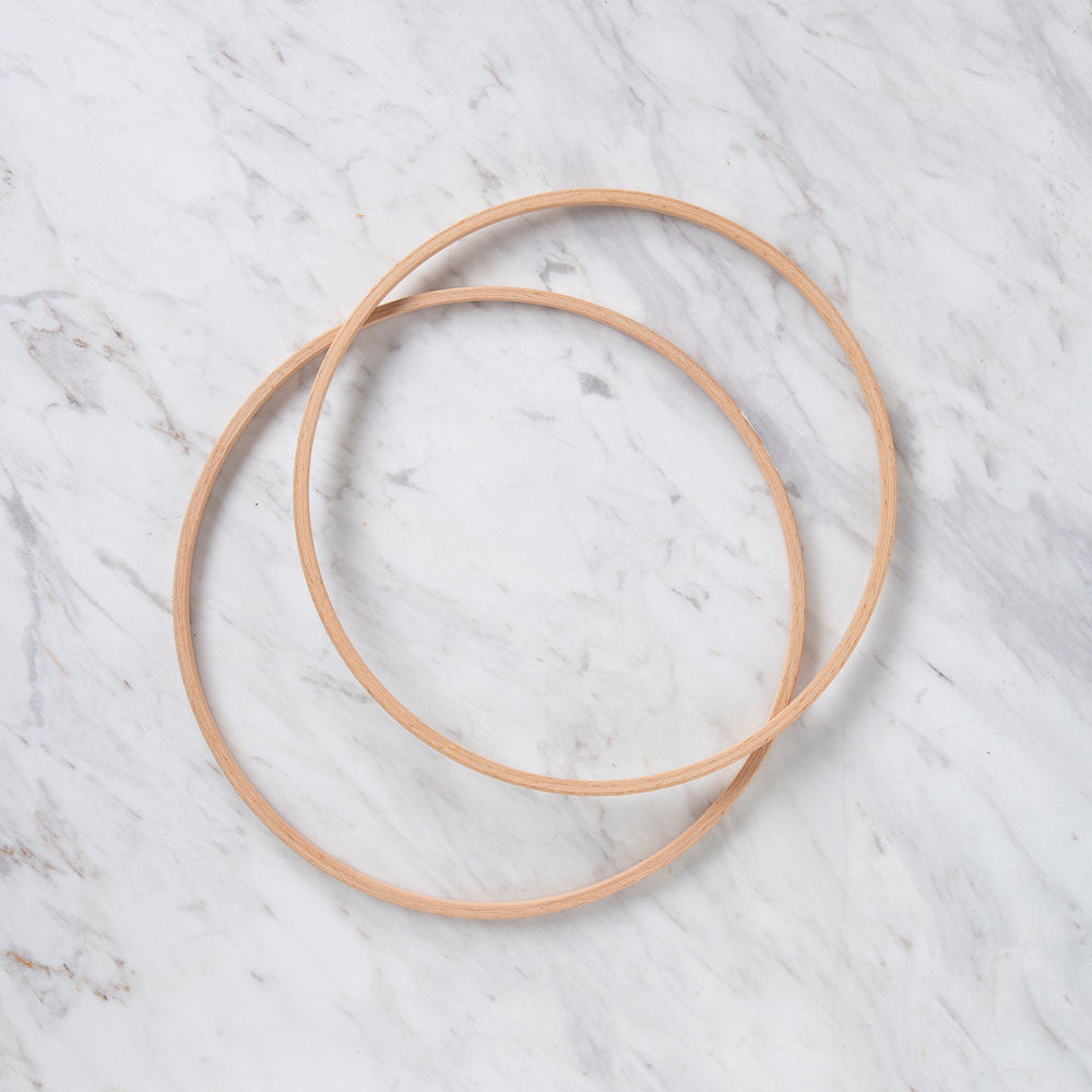 Nurge 8 mm Beech Wood Embroidery Hoop - No.5