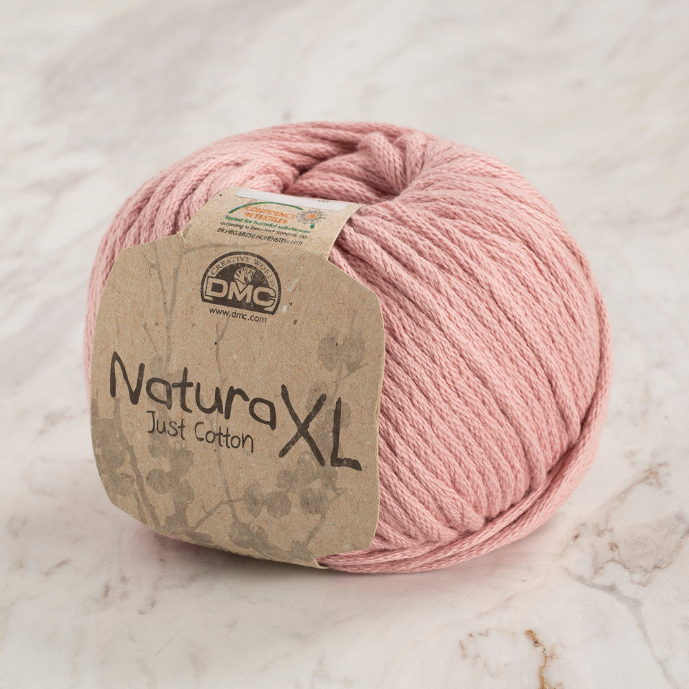 DMC Natura Just Cotton XL Yarn, Powder Pink - 41