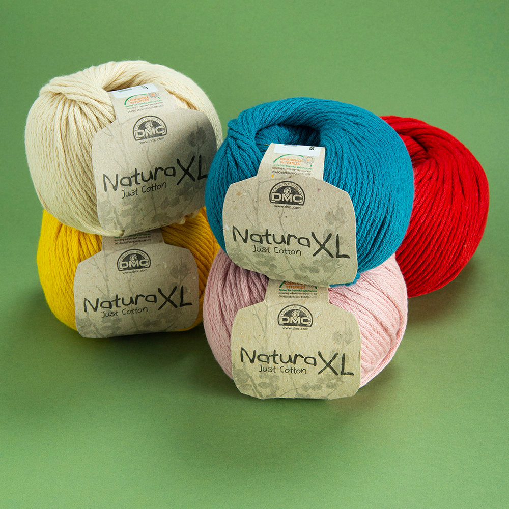 DMC Natura Just Cotton XL Yarn, White - 1