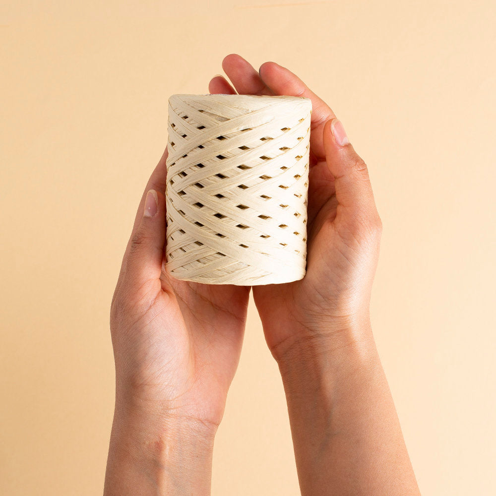 Loren Natural Raffia Paper Yarn, Brick - 17