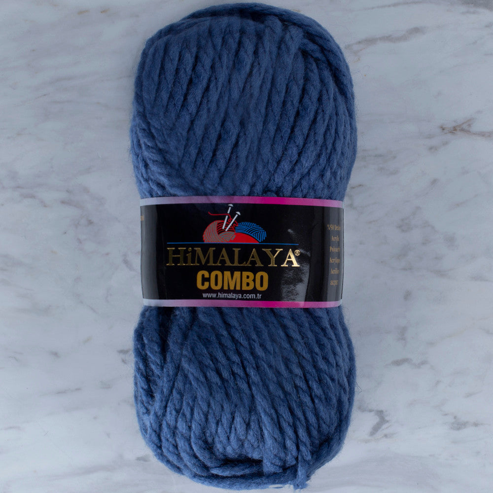 Himalaya Combo Yarn, Dark Blue - 52743