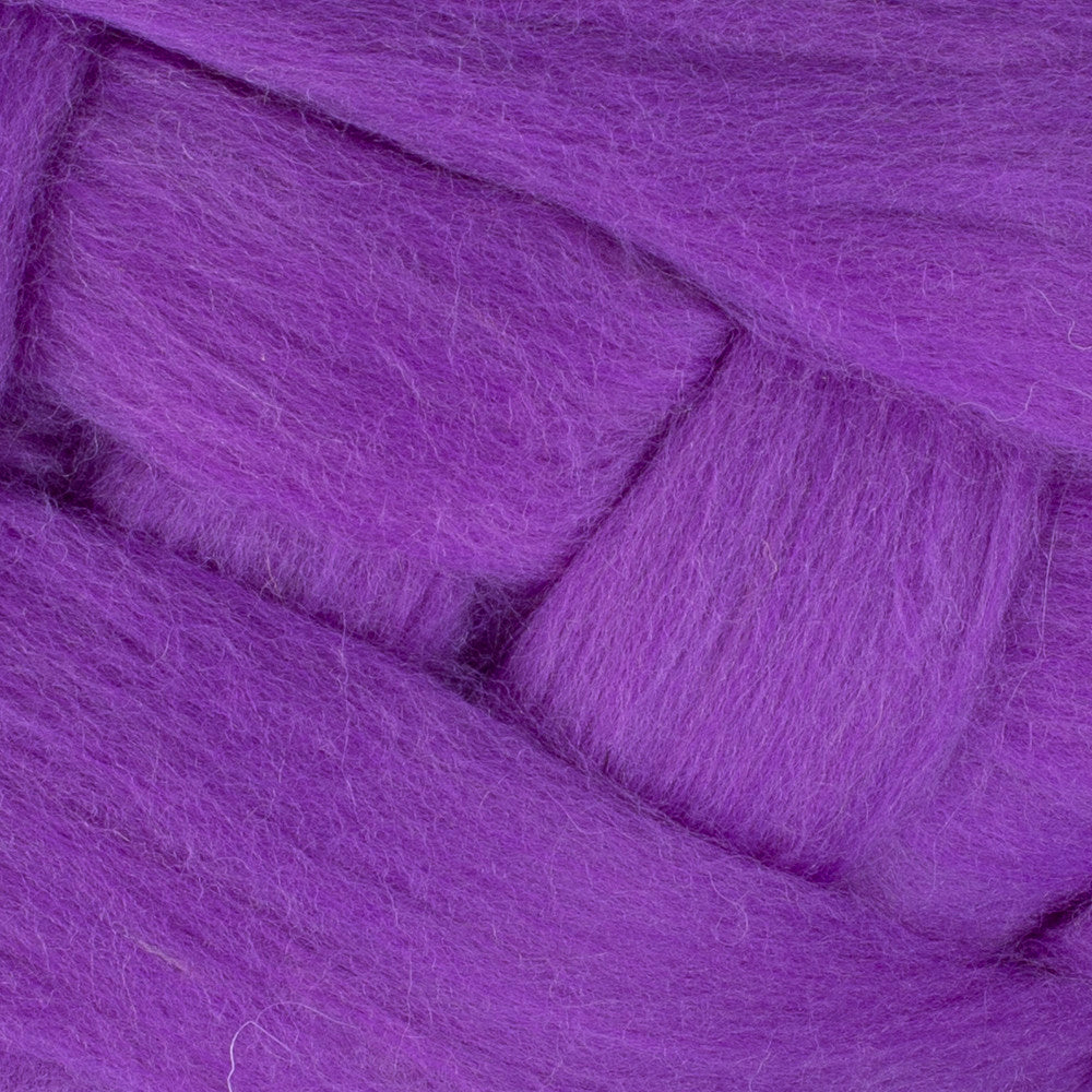 La Mia Jumbo Merino Wool, Purple - J6